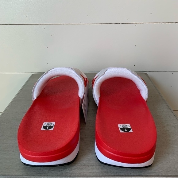 Nike Air Max 1 Slide Slippers White/University Red Mens Size 8 DH0295-103 New - Picture 6 of 9